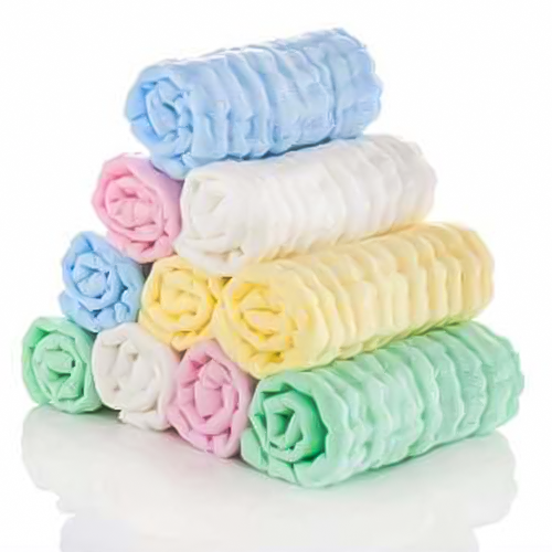 Baby Muslin Bath Towels All Colors